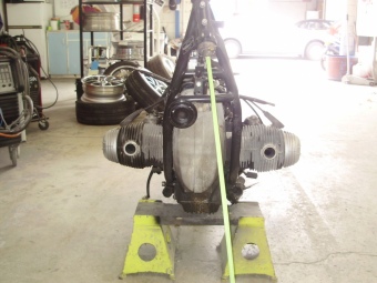Motorcycle Frame Alignment